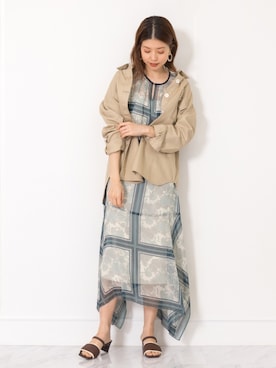 chieさん（レディース・160cm）の春コーディネート