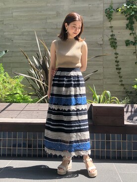 chieさん（レディース・160cm）の夏コーディネート