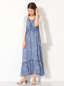 「JILL STUART（ジルスチュアート）のアイテム（ニット/セーター）」を使った、chieさん（レディース・160cm）の夏コーディネート