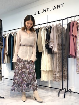 「JILL STUART（ジルスチュアート）のアイテム（スカート）」を使った、chieさん（レディース・160cm）の夏コーディネート