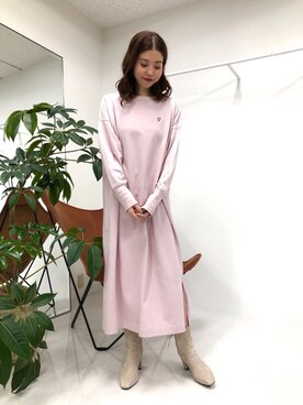 「ワンマイルコーデ」｜chieさん（レディース・160cm）の秋コーディネート