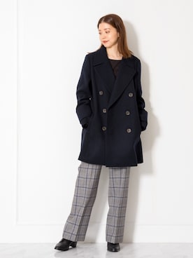 「JILL STUART（ジルスチュアート）のアイテム（ブルゾン）」を使った、chieさん（レディース・160cm）の秋コーディネート