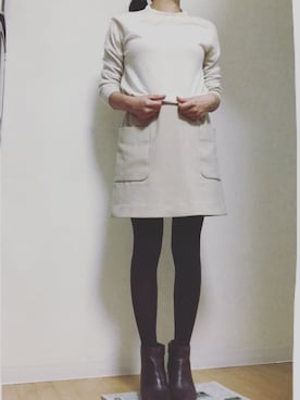 ひろこさん（レディース・150cm）の冬コーディネート