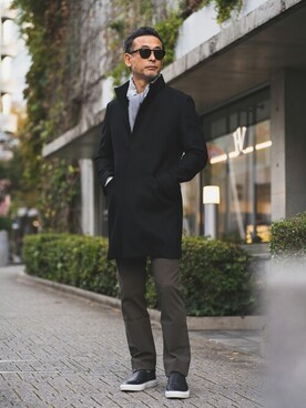 EPOCA UOMO エポカ ウールスタンドコート グレー アウター 楽天市場】【SALE／32%OFF】ウールスタンドコート EPOCA UOMO