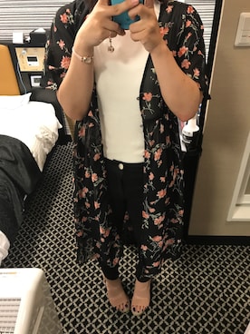 首藤千佳さん（レディース・160cm）の夏コーディネート