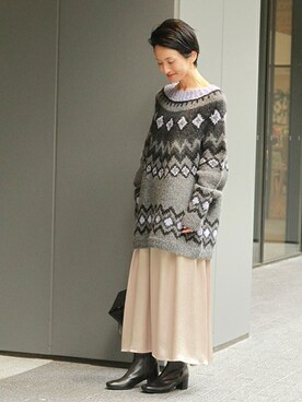 Makkieさん(レディース・158cm)の秋コーディネート
