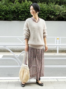 Makkieさん（レディース・158cm）の秋コーディネート