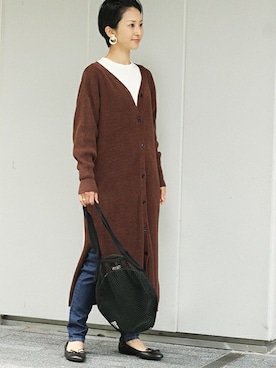 Makkieさん（レディース・158cm）の冬コーディネート