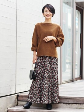 Makkieさん(レディース・158cm)の冬コーディネート