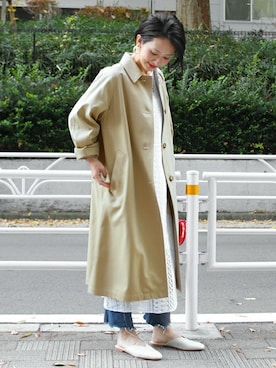 Makkieさん（レディース・158cm）の冬コーディネート