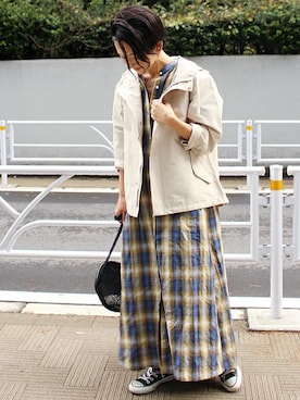 Makkieさん（レディース・158cm）の冬コーディネート