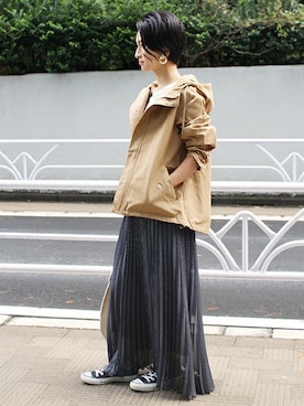 Makkieさん（レディース・158cm）の冬コーディネート