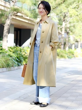 JOURNAL STANDARD relumeのステンカラーコートを使った人気