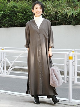 Makkieさん(レディース・158cm)の冬コーディネート