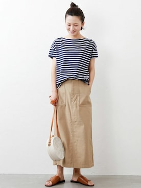 Makkieさん（レディース・158cm）の夏コーディネート