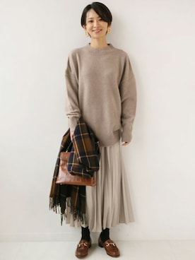 Makkieさん（レディース・158cm）の秋コーディネート