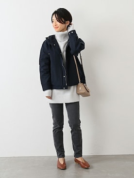 Makkieさん（レディース・158cm）の冬コーディネート