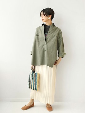 「MARCHER（マルシェ）のアイテム」を使った、Makkieさん（レディース・158cm）の冬コーディネート