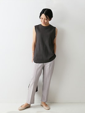 「VICE VERSA（バイスバース）のアイテム」を使った、Makkieさん（レディース・158cm）の夏コーディネート