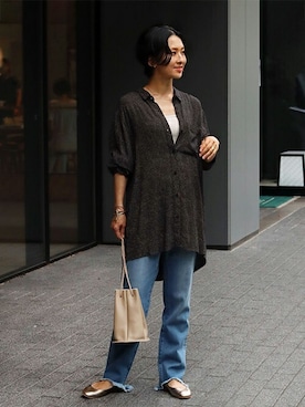 「ROLLA'S（ローラス）のアイテム」を使った、Makkieさん（レディース・158cm）の夏コーディネート