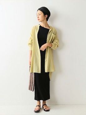 「MARCHER（マルシェ）のアイテム」を使った、Makkieさん（レディース・158cm）の夏コーディネート