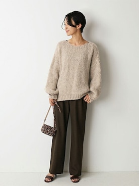 「VICE VERSA（バイスバース）のアイテム」を使った、Makkieさん（レディース・158cm）の夏コーディネート