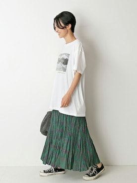 Makkieさん（レディース・158cm）の夏コーディネート