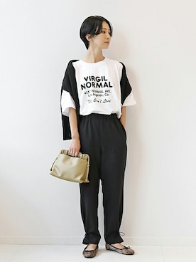 「DECKE（デッケ）のアイテム」を使った、Makkieさん（レディース・158cm）の秋コーディネート