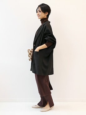 Makkieさん（レディース・158cm）の秋コーディネート