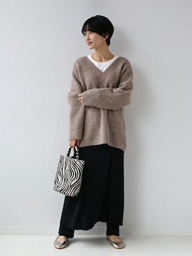 Makkieさん（レディース・158cm）の秋コーディネート