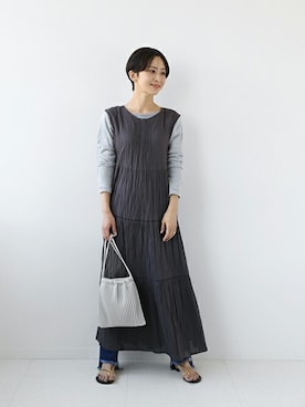 Makkieさん(レディース・158cm)の春コーディネート
