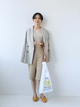 Makkieさん（レディース・158cm）の春コーディネート