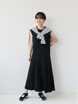 ワンピース ドレス ジャージ コーディネート Zozotown