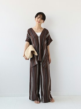 Makkieさん（レディース・158cm）の夏コーディネート