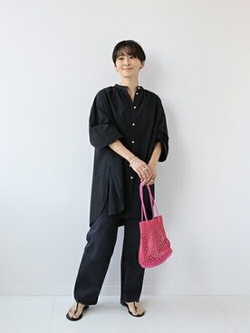 Makkieさん（レディース・158cm）の夏コーディネート