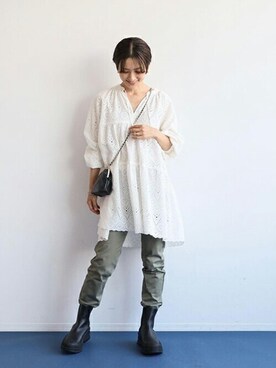 Makkieさん（レディース・158cm）の夏コーディネート