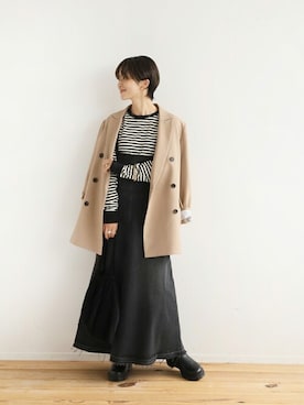 Makkieさん（レディース・158cm）の秋コーディネート