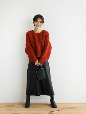 Makkieさん（レディース・158cm）の秋コーディネート