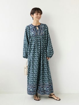 「JOURNAL STANDARD relume（ジャーナルスタンダード　レリューム）のアイテム（ワンピース/ドレス）」を使った、Makkieさん（レディース・158cm）の冬コーディネート
