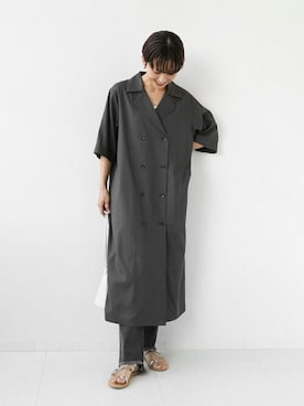 「JOURNAL STANDARD relume（ジャーナルスタンダード　レリューム）のアイテム（ワンピース/ドレス）」を使った、Makkieさん（レディース・158cm）の冬コーディネート