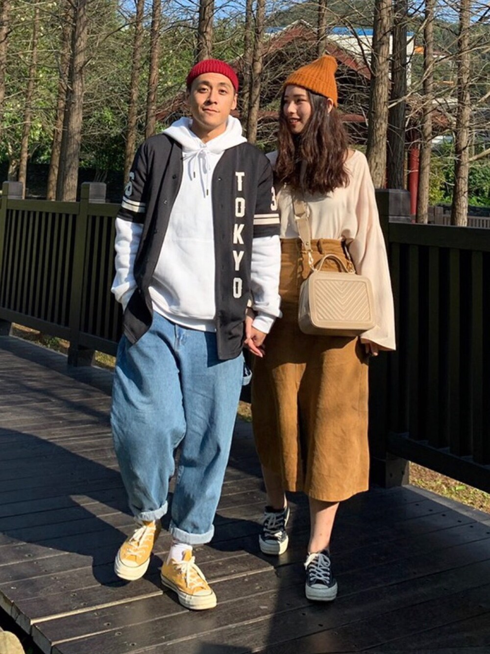 「ootd、outfit、春コーデ、春、converse、Need How、H&M、street、streetstyle、summer」｜「Need Howのアイテム（キャップ、レッド系）」を使った、鄭騰紘さん（メンズ・172cm）の春コーディネートの1枚目の写真