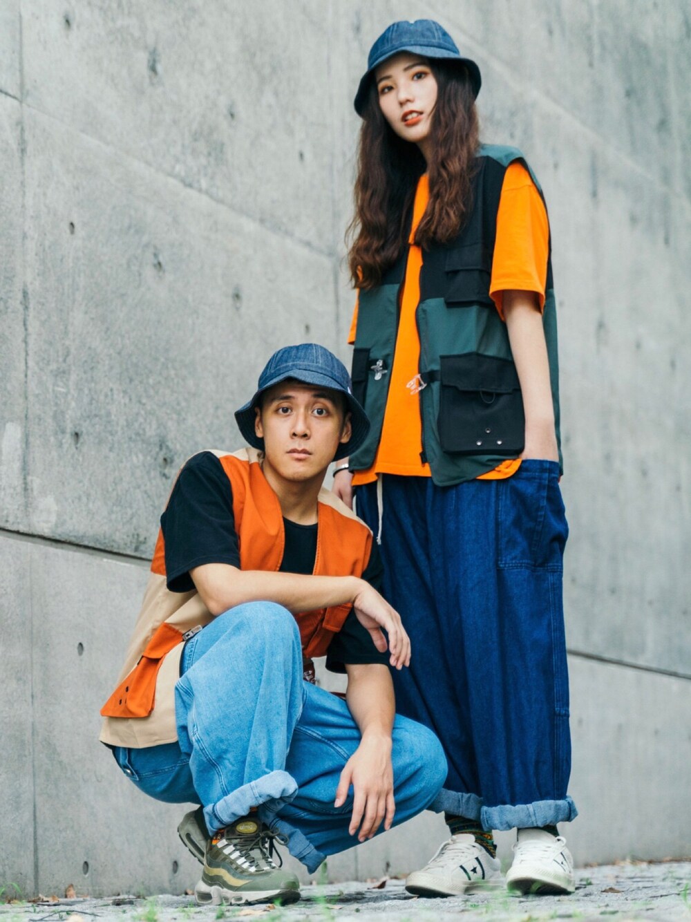 「ootd、converse、NIKE、outfit、秋のコーデ、秋コーデ、冬コーデ、冬、Need How、streetstyle」｜「Need Howのアイテム（キャップ、ブルー系）」を使った、鄭騰紘さん（メンズ・172cm）の秋コーディネートの1枚目の写真