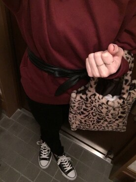 sayakaさん（レディース・157cm）の冬コーディネート