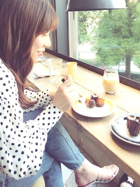 「プチプラミックス」｜sayakaさん（レディース・157cm）の春コーディネート