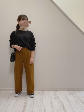 「Steady.（ステディ）のアイテム」を使った、shiorinさん（レディース・148cm）の冬コーディネート