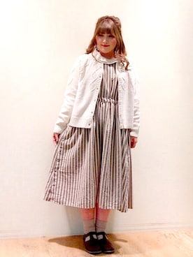 「出勤コーデ」｜「アイテム（その他シューズ）」を使った、❁kasumi❁さん（レディース・157cm）の秋コーディネート