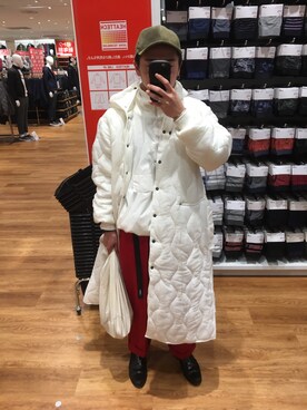 「neonsign」｜「アイテム（その他アウター）」を使った、シュンとして小雨さん（メンズ・170cm）の冬コーディネート
