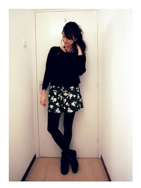 NINAさん（レディース・176cm）の冬コーディネート