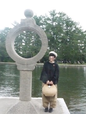 「ナチュラルスタイル」｜「アイテム（スリッポン）」を使った、squashさん（レディース・152cm）の夏コーディネート