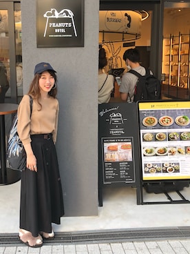 やぎみさきさん（レディース・153cm）の秋コーディネート